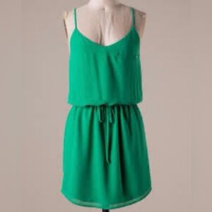 Green Sundress by Naked Zebra, size S, Great Condition!